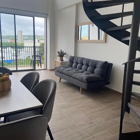 Moderno Duplex Tipo Loft 1br Apartment