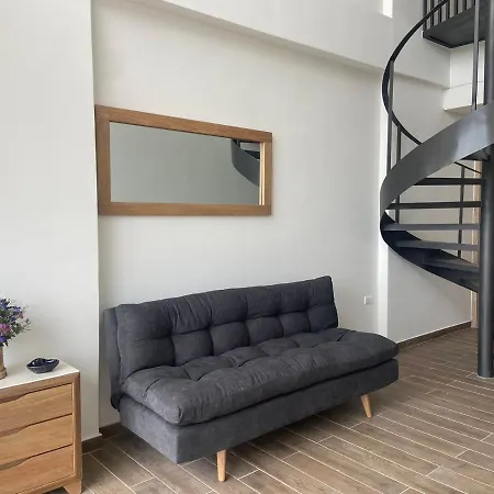 Moderno Duplex Tipo Loft 1br Apartment *